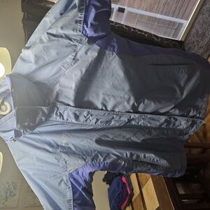 Womens Blue and Gray Jacket XL